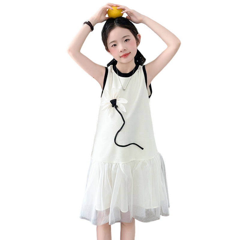 Lanza Kids Dresses Crew Neck Moderate Mid Length