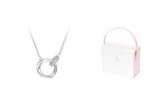 MCK Full Silver/925 Silver Necklaces Women's