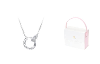MCK Full Silver/925 Silver Necklaces Women's