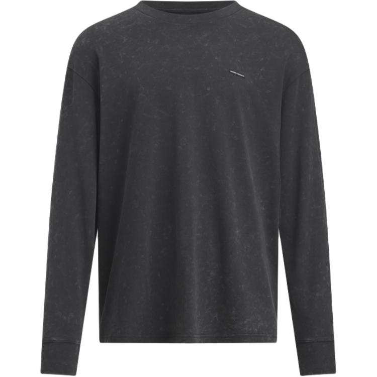 Under Armour T Shirts Men's Black Crew Neck Moderate Straight Fit