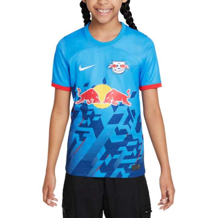 Nike Nike Dri Fit T Shirt Light Blue Teenagers