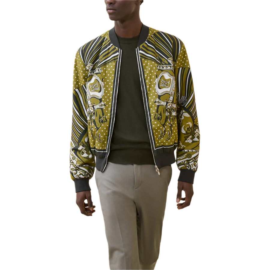 HERMES HERMES Jackets & Coats Men's Fennel