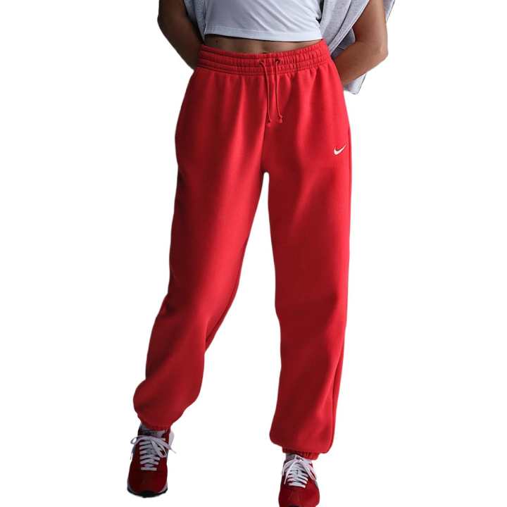 Nike Nike Sportswear Phoenix FleeceSwoosh Knitted Sweatpants Women's Red