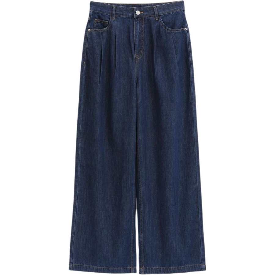 GAP Jeans Women's Dark Color Washed Moderate Wide Leg Pants