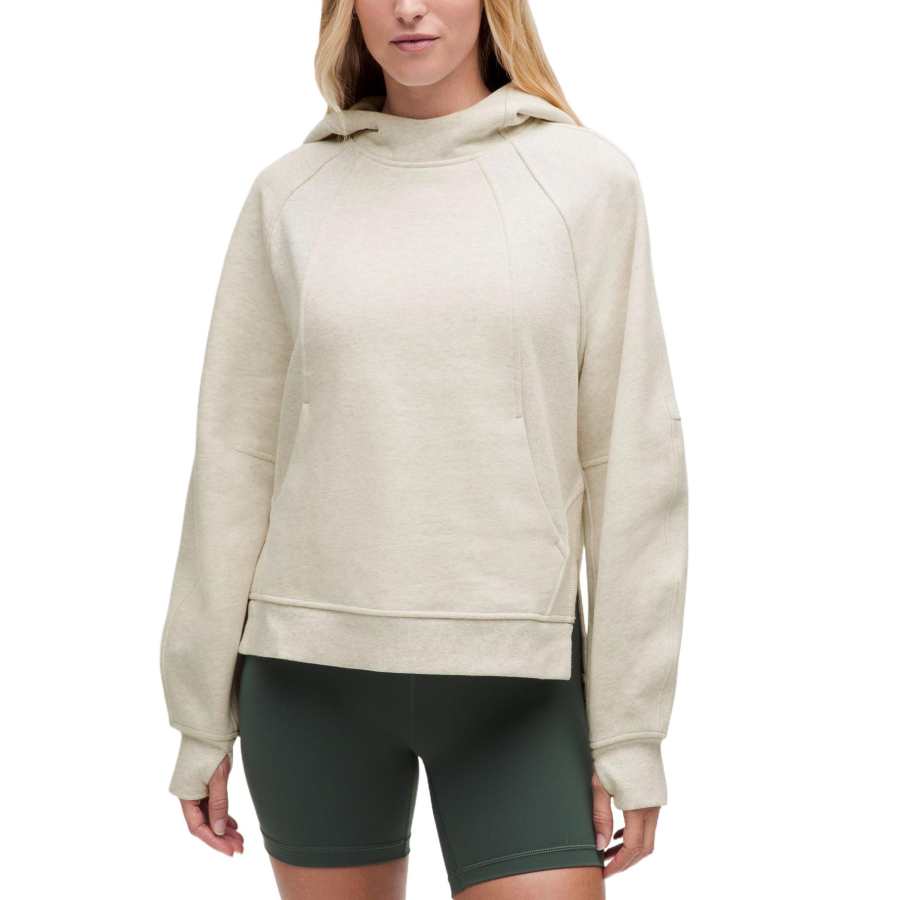 Lululemon Scuba Series T Shirt Women's Mixed Color Bone White