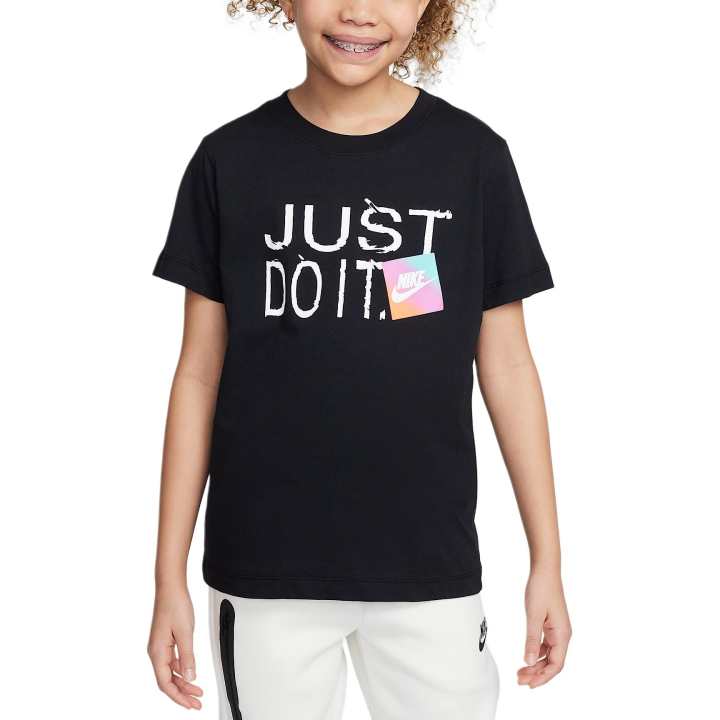 Nike Nike Sportswear T Shirt Black Teenagers