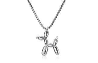 Zeroline Titanium Steel Necklaces Unisex
