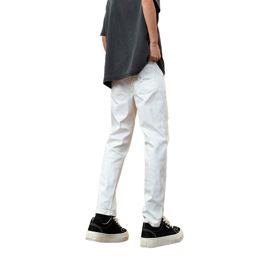 FUERZA Jeans Unisex Moderate Cuffed Pants