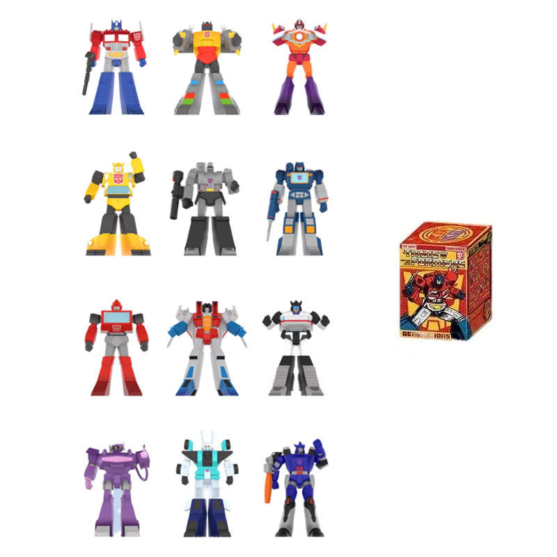 POP MART POP MART Transformers Generations Collection Mystery Boxes Single Mystery Box/Whole Box 12 Pcs
