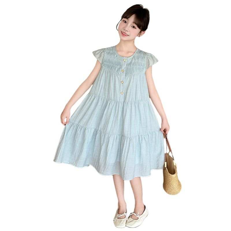 Lanza Lanza Kids Dresses Crew Neck Mid Length