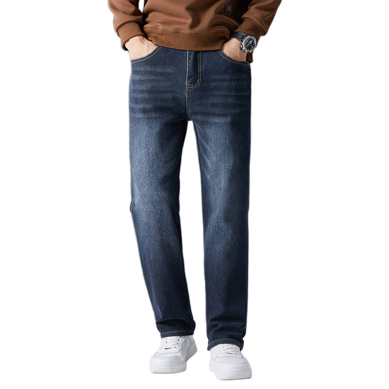BALENO Jeans Men's Gray Moderate Straight Fit Pants