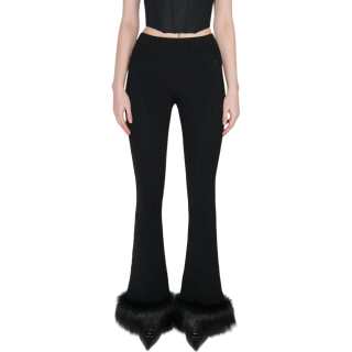 Misbhv logo-print trousers