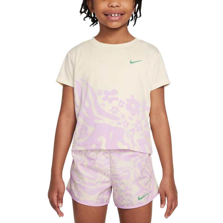 Nike Nike Casual Sportswear Dri Fit SS25 Coconut Milk Children Aged 3 7 Years Old