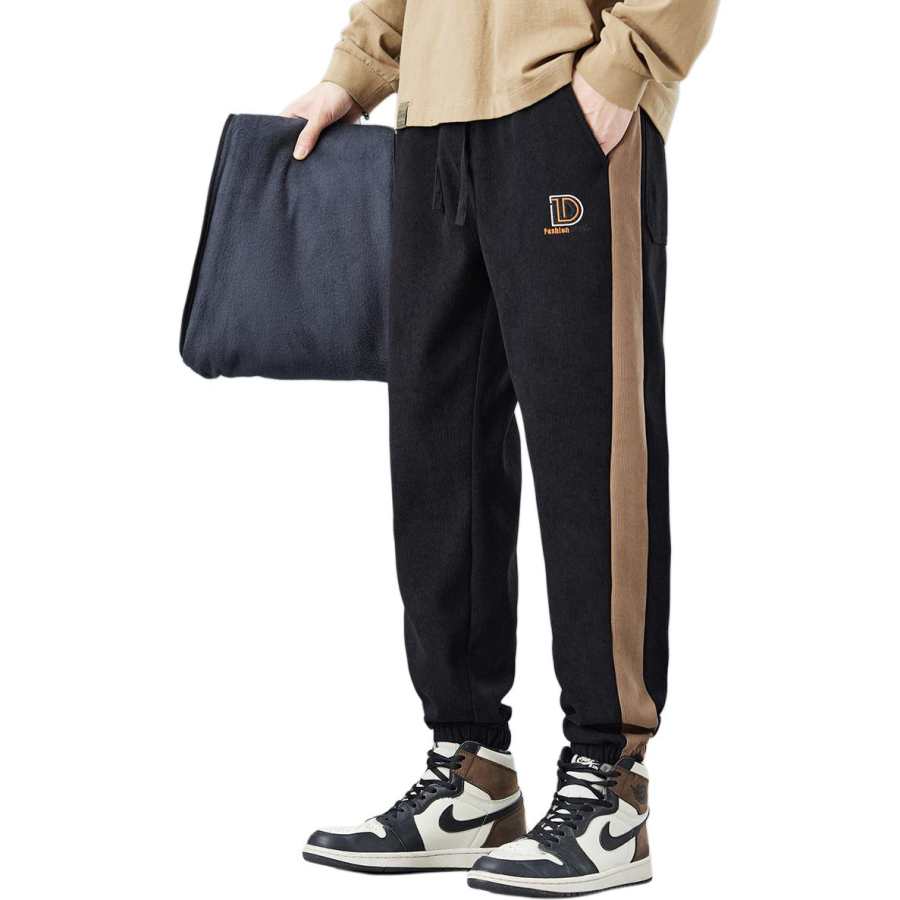 Tonlion Casual Pants Unisex Black