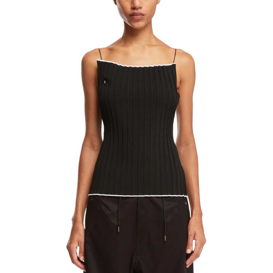 Jacquemus Jacquemus Plisse Knit Camisole 'Black'