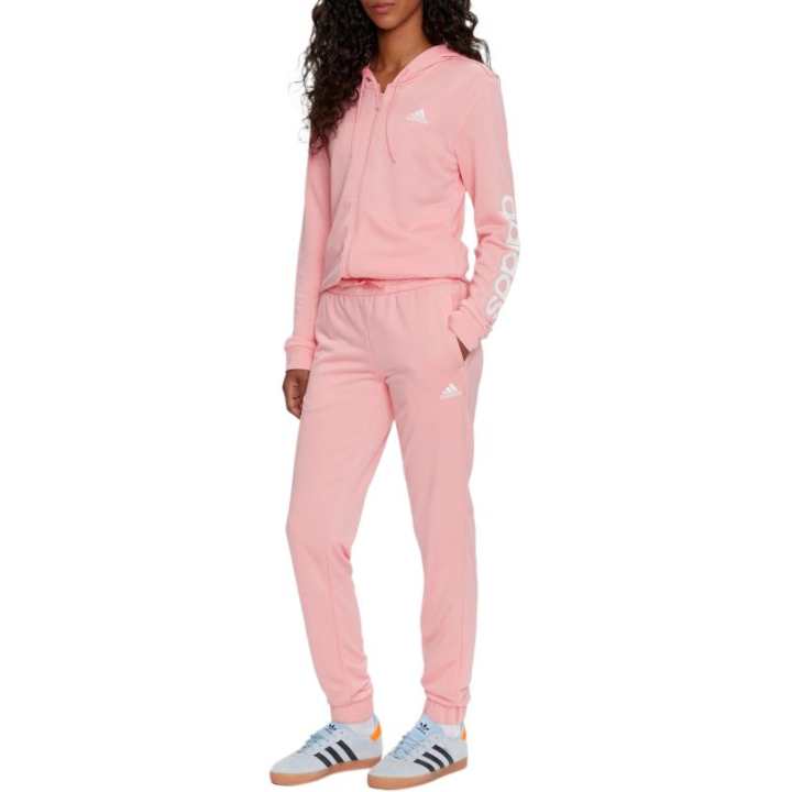 Adidas Adidas Women's Linear Tracksuit Semi Pink Spark