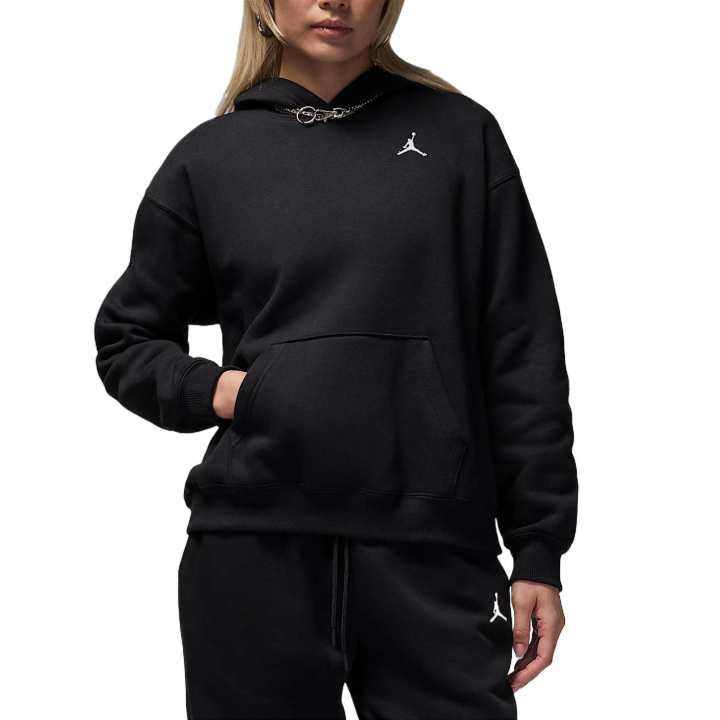 Nike Nike Sweatshirts Women's Black Hooded Moderate Regular