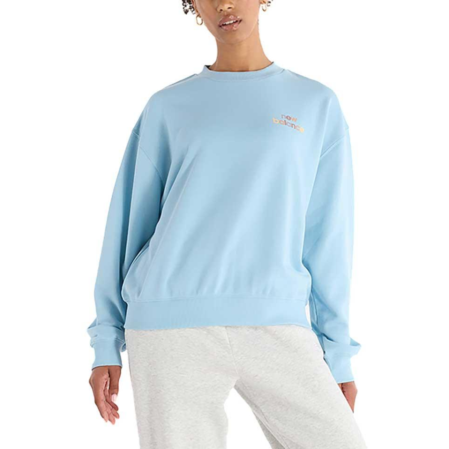 New Balance New Balance French Terry Sweatshirt Women's Blue