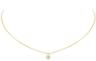ZEGL 925 Sterling Silver Synthetic Cubic Zirconia Necklaces Women's