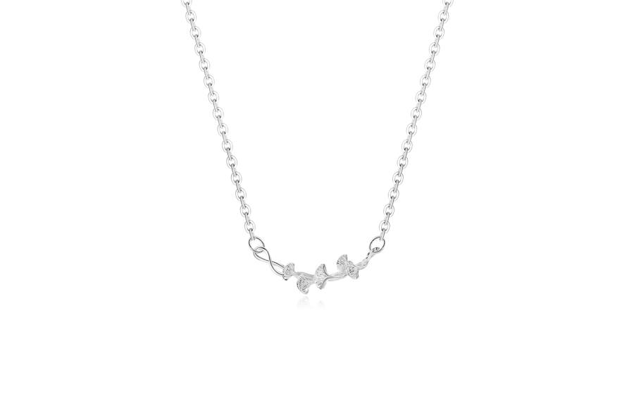 MISS TOOYA Sterling Silver Necklaces Women's