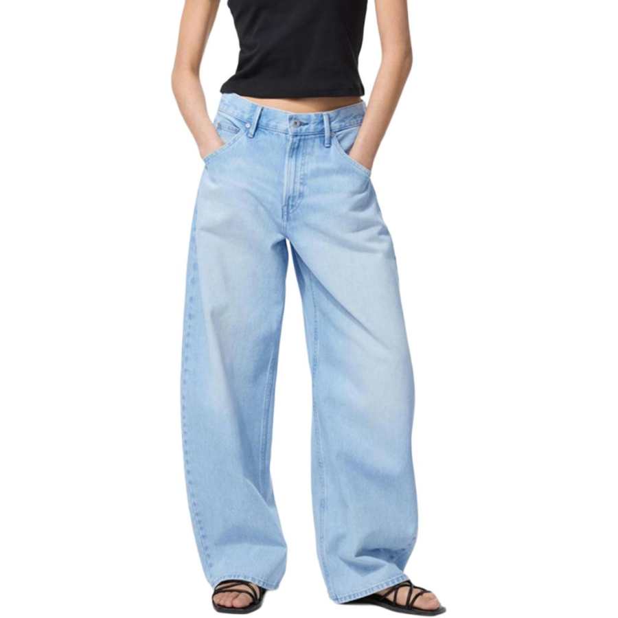 UNIQLO Jeans Women's Pink/Blue Moderate Other