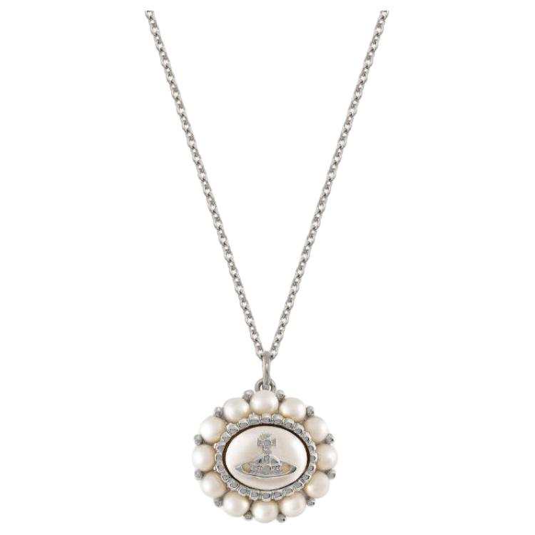 Vivienne Westwood Brass Necklaces Unisex Silver