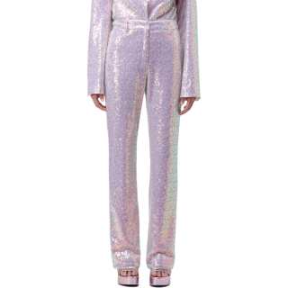 Rotate Casual Pants Women's Purple