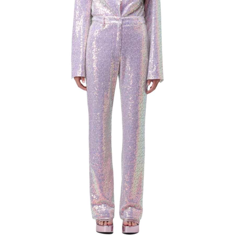 Rotate Casual Pants Women's Purple