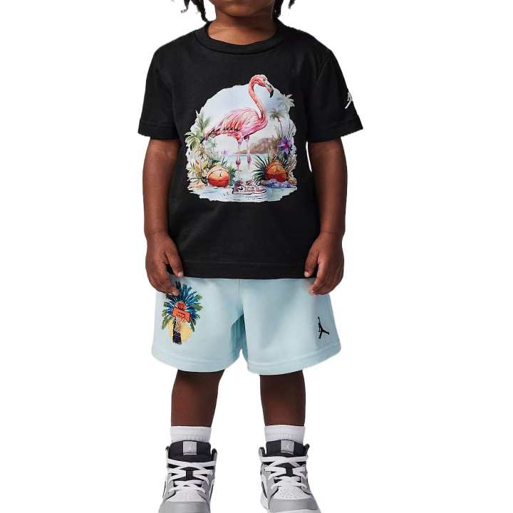 Jordan Jordan Casual Sportswear Flight Essential SS25 Set Glacier Blue Infant And Toddler