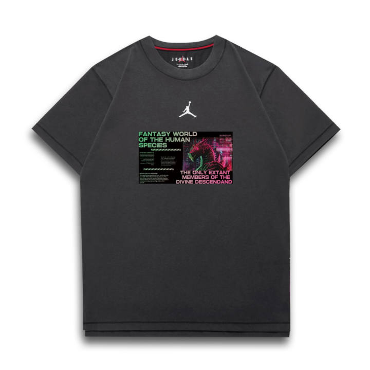 Jordan Jordan Dri FIT T Shirt Unisex Dark Gray