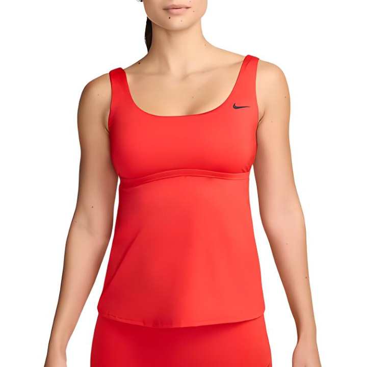 Nike Nike Ankini Women's Swimsuit Top Two Piece Swimsuit Women's Light Red
