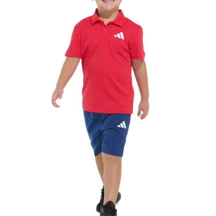 Adidas Adidas Casual Sportswear Red Blue Infant And Toddler