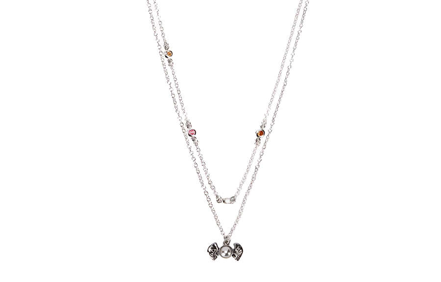 COACH COACH Copper Necklaces Women's Silver