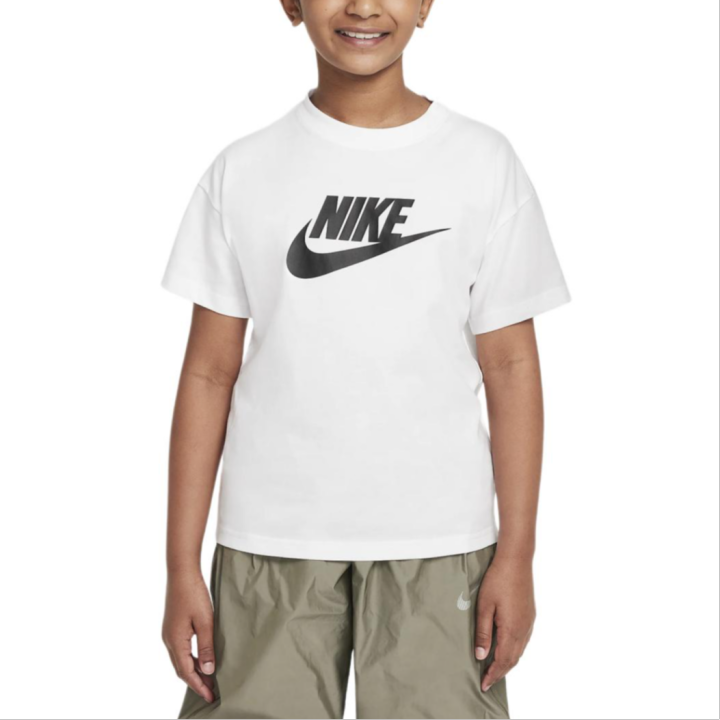 Nike Nike Sportswear T Shirt White Children Aged 3 7 Years Old
