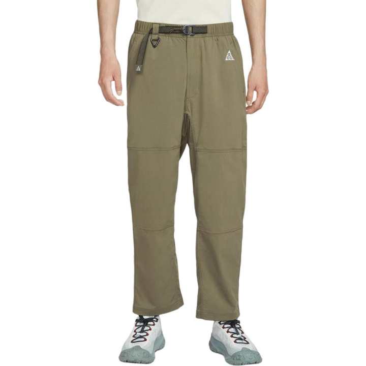 Nike Nike Casual Pants Men's Army Green Moderate Straight Fit Pants
