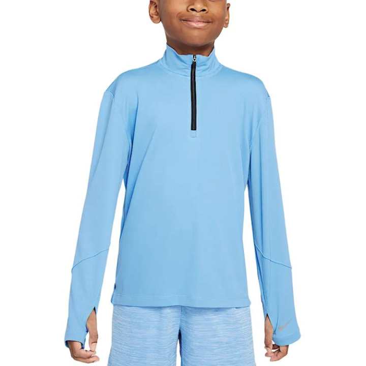 Nike Nike T Shirt Dri Fit Yang Zhang Blue Teenagers