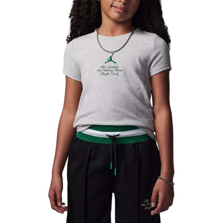 Jordan Jordan T Shirt Light Gray Mixed Color Teenagers