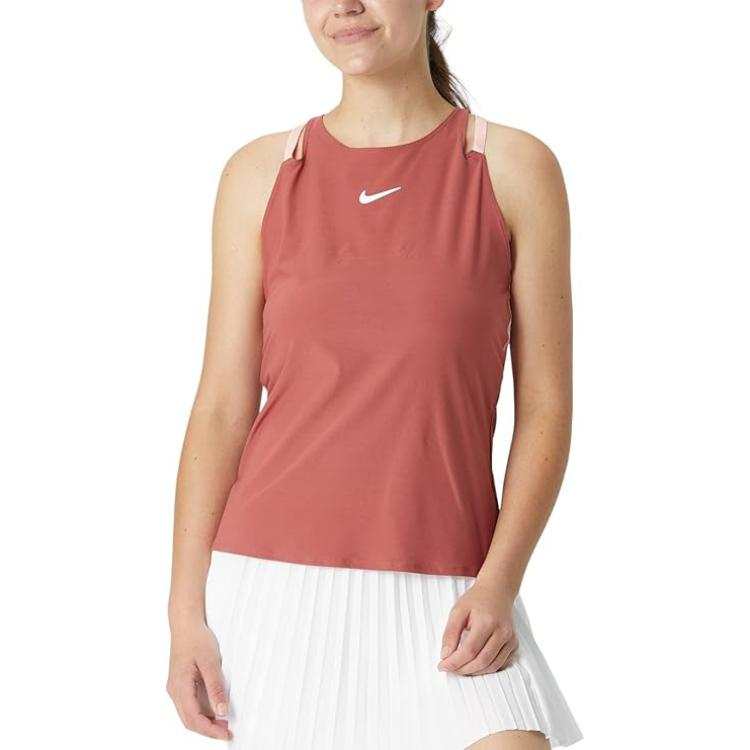 Nike Nike CourtDri Fit Advantage Tennis Top Women's Pink