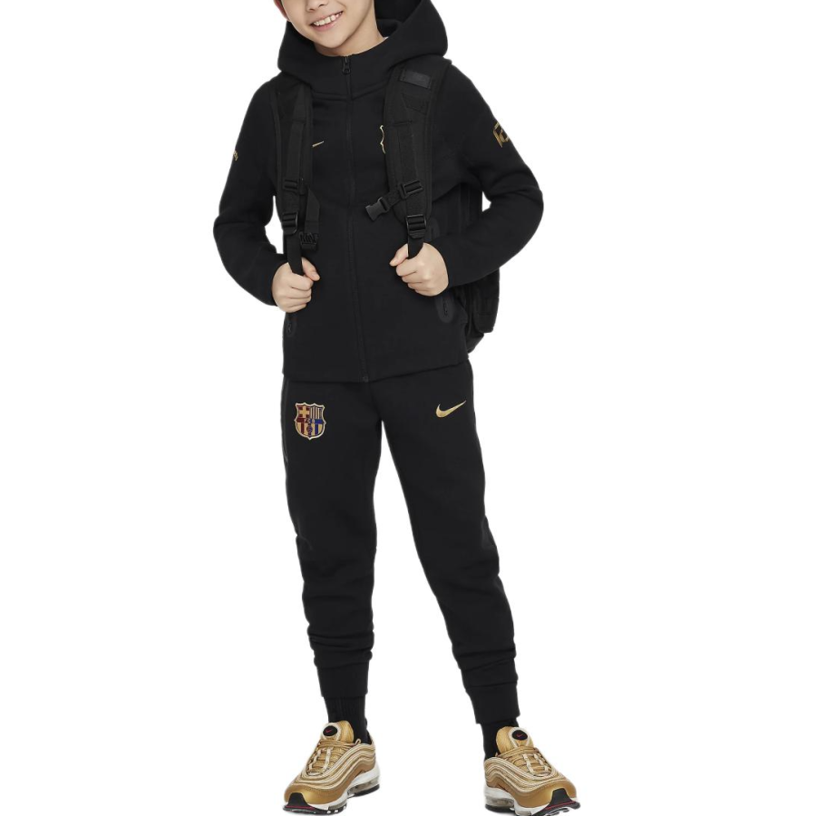 Nike Nike Casual Pants FC Barcelona Tech Fleece Black Teenagers