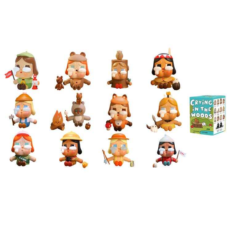 POP MART CRYBABY Crying Doll, Jungle Adventure Collection Mystery Boxes Single Mystery Box/Whole Box 12 Pcs