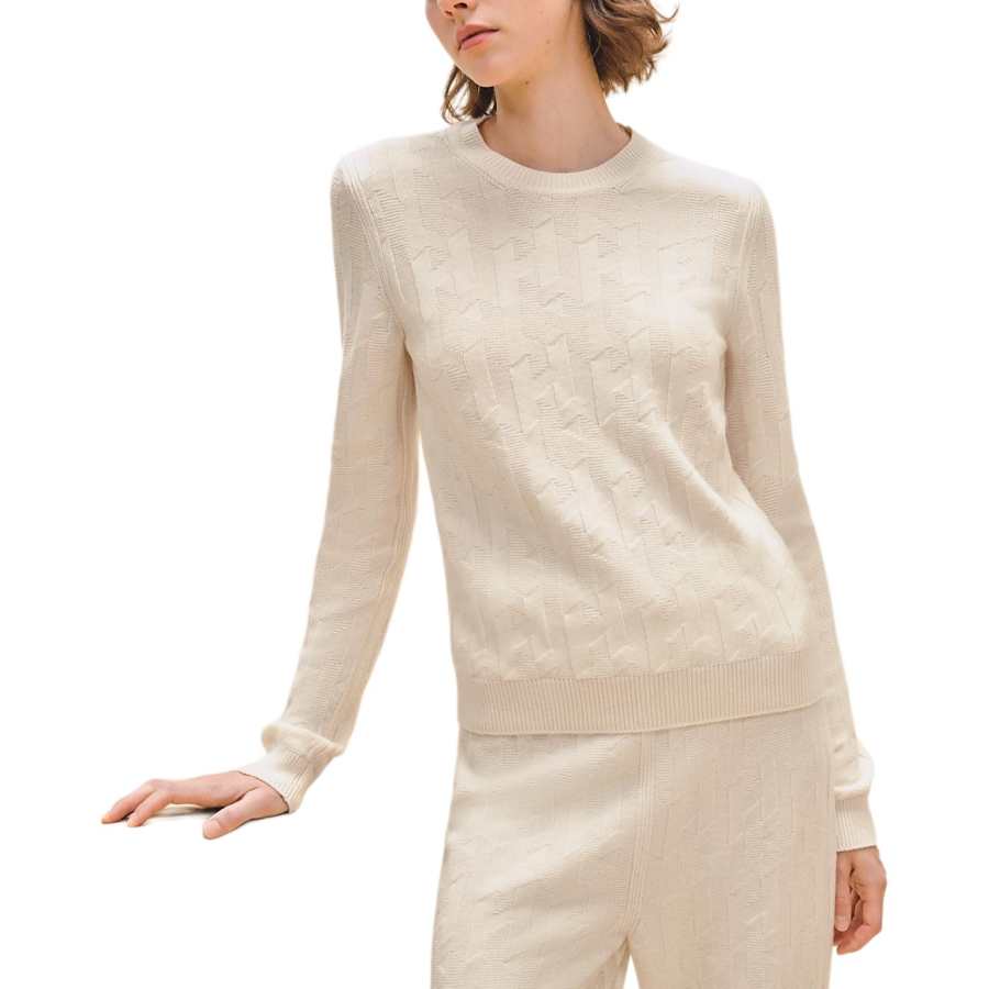 HERMES HERMES FW24 Sweater Women's White