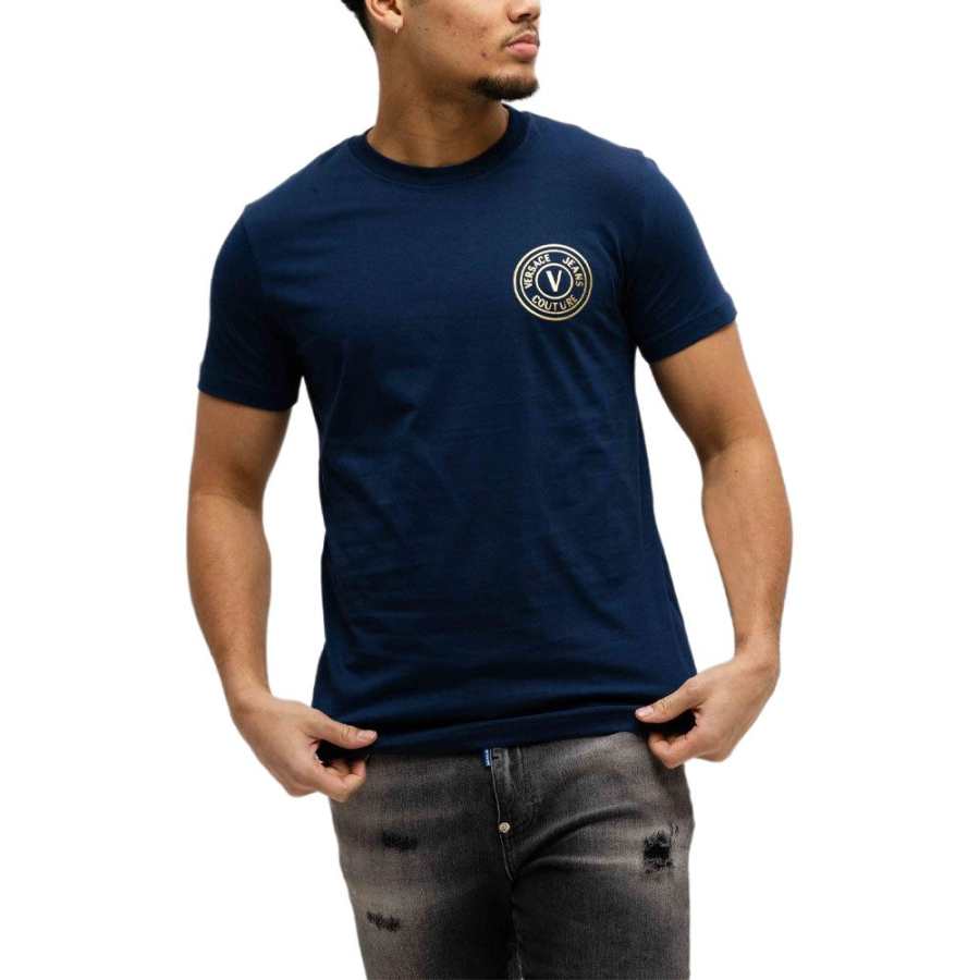 VERSACE JEANS COUTURE Logo Emblem T Shirt