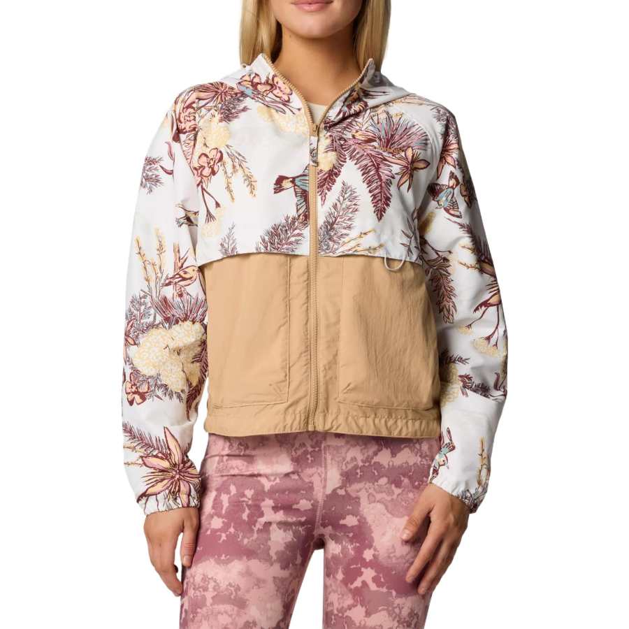 Columbia Floral print Hooded Jacket