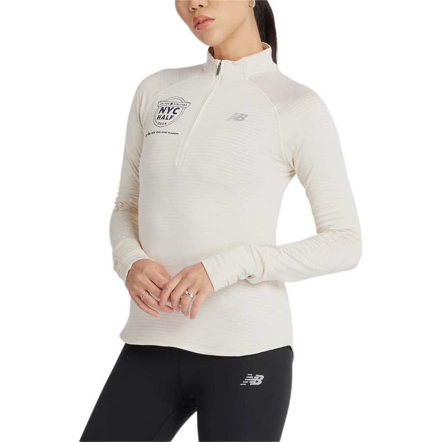 New Balance New Balance United Airlines NYCFlying FW24 T Shirt Women's Linen Mixed Color