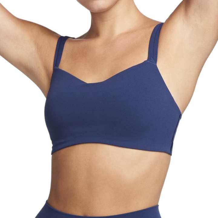Nike Nike Dri Fit AS W NK DF Alate Trace Bra Sports Underwear Women's Dark Navy Blue