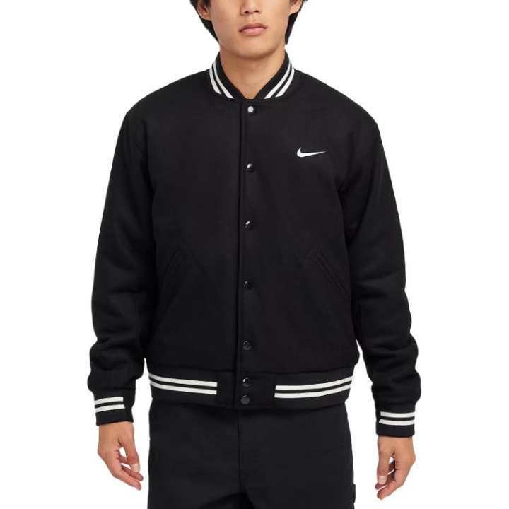 Nike Nike Puffer Jackets Men's Black Baseball Collar Moderate