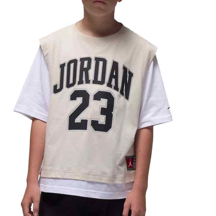 Jordan Jordan Kids T Shirts Crew Neck Moderate
