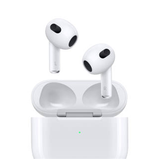 Apple AirPods 3 With MagSafe Charging Case, True Wireless Half In ear Bluetooth Headset