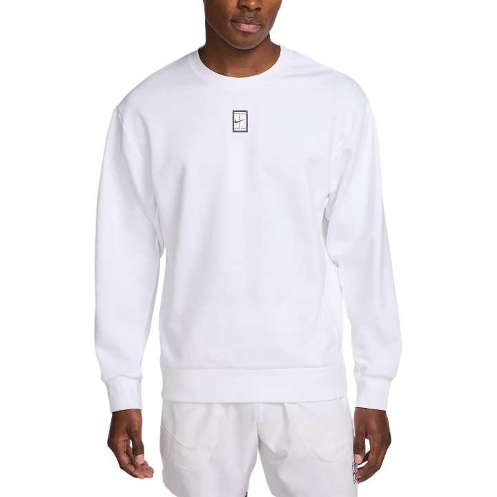 Nike NikeCourt Heritage Men's Dri-FIT Fleece Crew