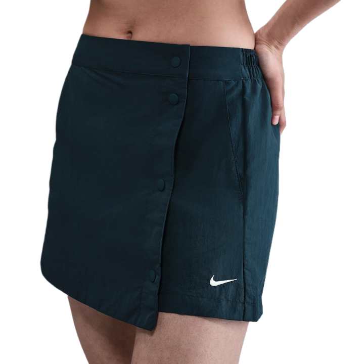 Nike Nike SportswearSwoosh Casual Short Skirts Women's Arsenal Marine Blue/White